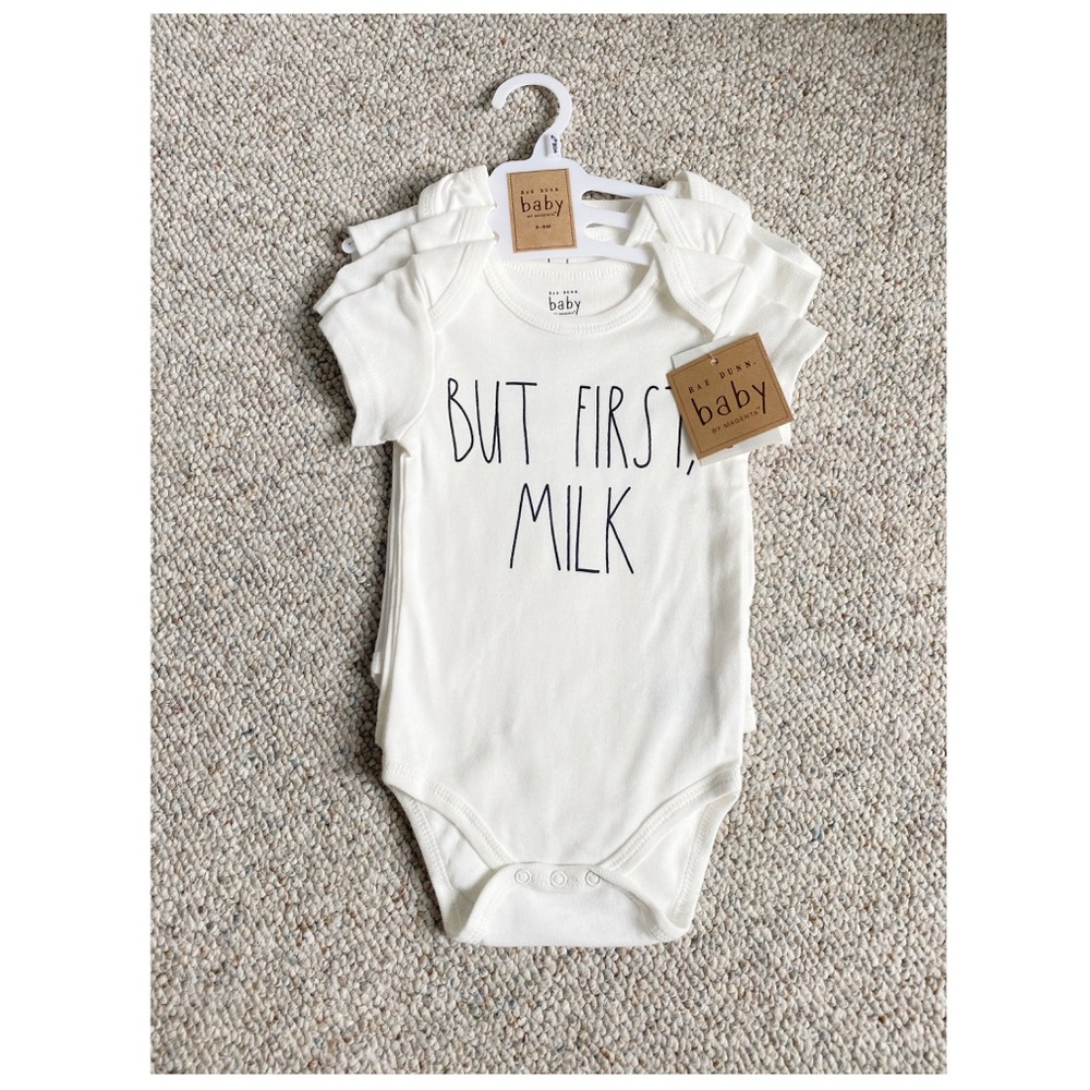 Rae Dunn Baby Onesies 6-9 months